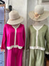 Casual Color Contrasts Cardigan Co-Ord set